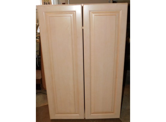 Pair Of 2 Kitchen Cabinets With Shelves