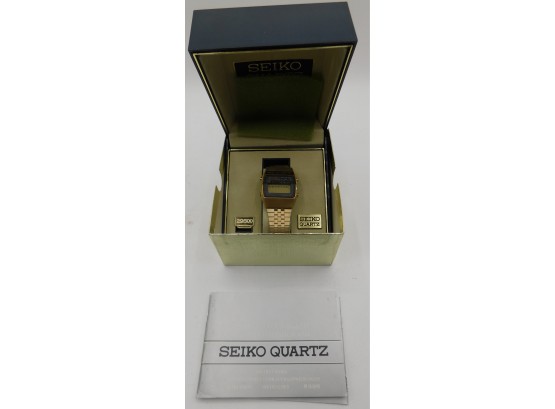 Vintage Seiko Quartz Watch In Box
