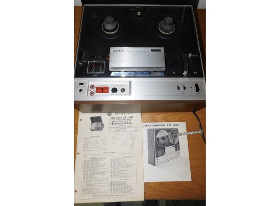 Vintage Sony Stereo Tape Recorder TC-335