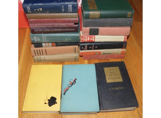 Assorted Lot Of Old Books