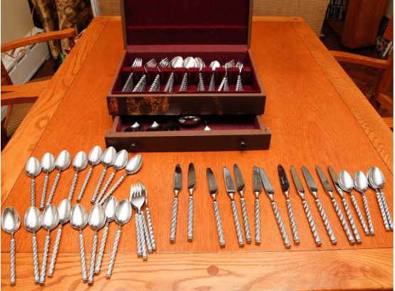 Stanley Robert - Stainless Steel Set Of Cutlery - 78 Pieces - Box Included - Japan (0366)