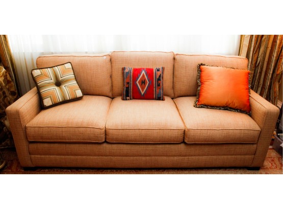 Beautiful Sofa - 'Lee' Earth Friendly Upholstery -  Made In The USA - 33x84x36 (0358)