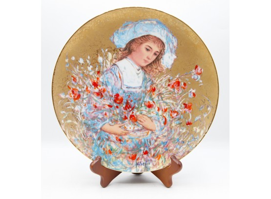 'Lily' By Enda Himel - Registration Certificate Included -  Plate #5550 - Decorative Plate  ()