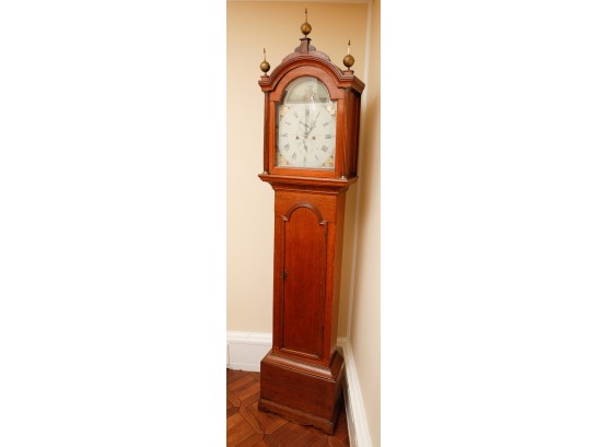 Stunning Grandfather Clock -  Cast Iron Mid Plate - Wilkes & Co - Birmingham - 7'x18'x9' (0311)