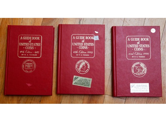 A Guide Book Of United States Coins -  1987, 1990, 1992 (0494)
