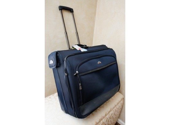 'Boyt' Luggage Large Wardrobe Glider - Blue - 22x25x12 (0533)