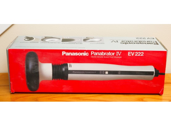 Panasonic Panabrator IV Electric Variable Speed Heat Massager EV222 ()