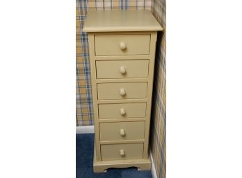 Tall Narrow 6 Drawer Dresser - 40x16x15  (0431)