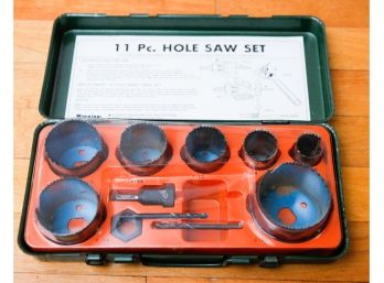 11 Piece Hole Saw Set - In Original Tin - (0516)