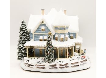 'Holiday Bed & Breakfast'- Hawthorne Village-Sculpture #I9882 - Thomas Kinkade's Christmas Collection(0680)