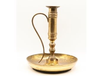 Vintage Brass 8' Candle Stick (0706)