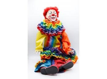 Dynasty Doll Collection - Clown Doll W/ Stand (0763)