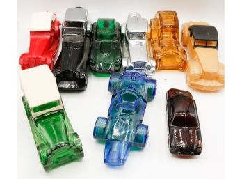 9 Vintage AVON After Shave Cars Bottles Containers - Collectables (0747)