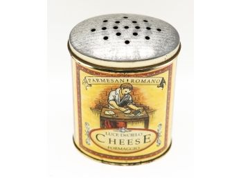 Vintage Tin  -  Parmesan Romano Luce Decielo Cheese Formaggio (0742)