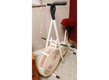 Functional - High Ratio Fan Resistance Exercise Bike - Condition As Is ()