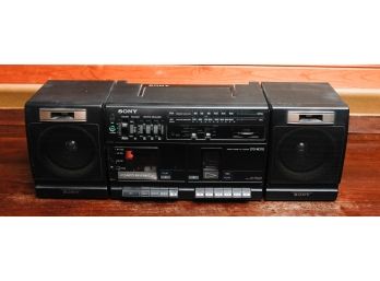 Sony Boom Box - Radio Cassette - Corder - Model No. CFS-W370 (0815)