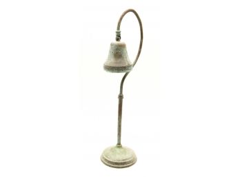 1908 Bronze Street Light Bell - Made In Austria - El Camino Real  (0676)