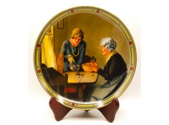 Norman Rockwell Decorative Plate - 'A Family's Full Measure' (0624)