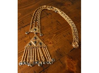 Costume Jewelry - Islamic Pendant Turkmenistan Tribal Carnelian Kuchi Necklace (005)