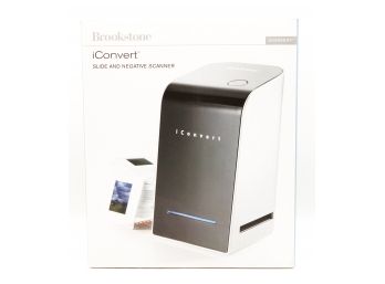 Brookstone - Iconvert - Slide And Negative Scanner - In Original Box  (0701)