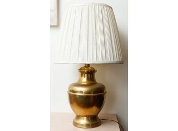Beautiful Brass Lamp W/ Shade - 29x17 (0771)