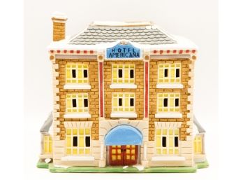Heritage Porcelain Collectable - 'Hotel Americana'  (0688)