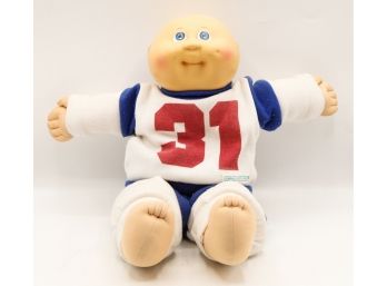 Authentic Cabbage Patch Kids Doll - NY Giants - Signed (0708)