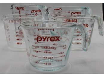Lot Of Pyrex Measuring Cups