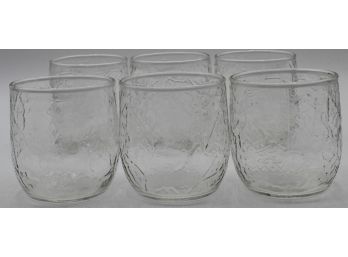 Small Etched Drinking Glasses(6)