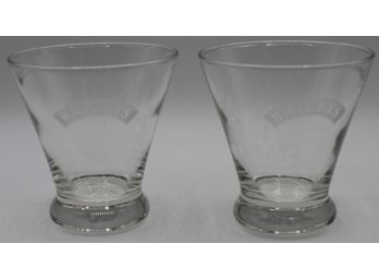 Pair Of  BAILEYS IRISH CREAM COCKTAIL GLASSES