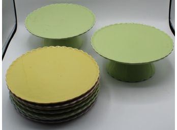 William Sonoma 8' Dishes & Cake Plates