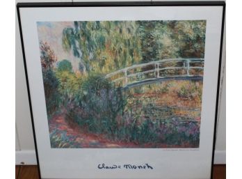 Claude Monet 'Le Pont Japonais' Framed Art