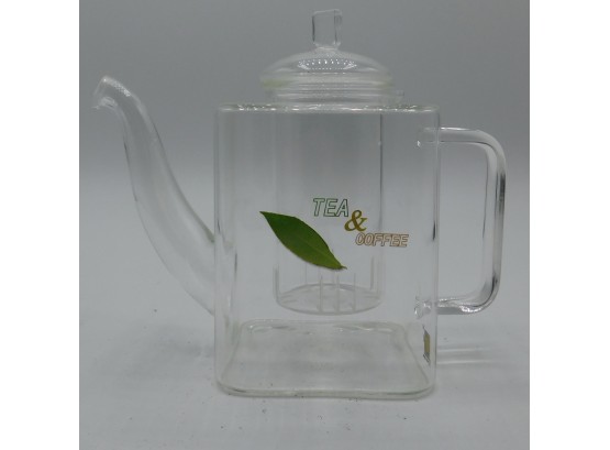 Pyrex Glass Teapot With Percolator (w247)
