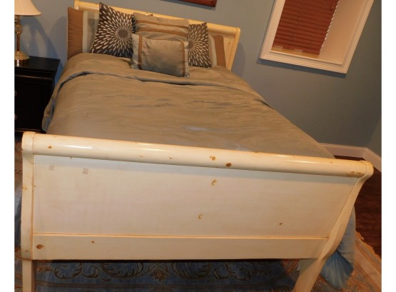 Full Size Oak Bed Frame (w042)