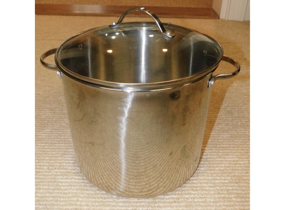 Stainlees Steel 12QT Endurance Pot With Lid(w196)