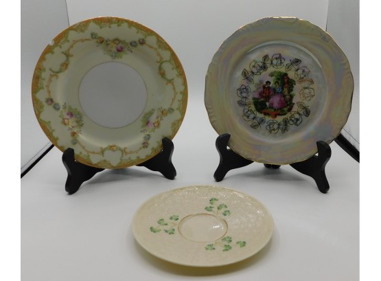 Assorted Lot Of Vintage Decorative Plates (w057)