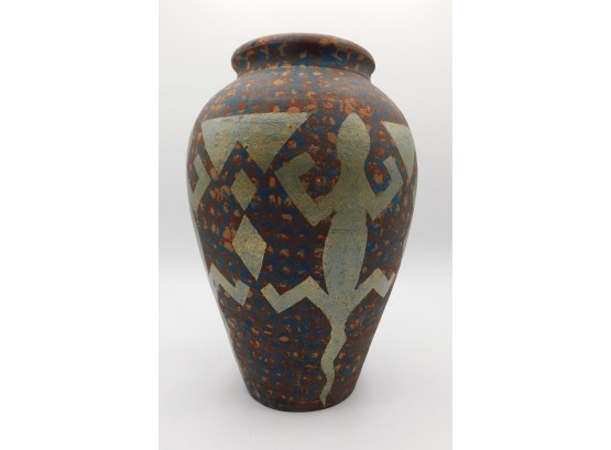 Hand Painted Ceramic Vase (w234)