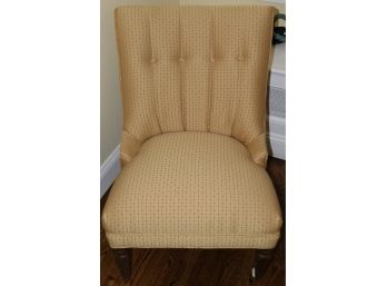 Vintage Newly Upholstered Slipper Chair (W011)