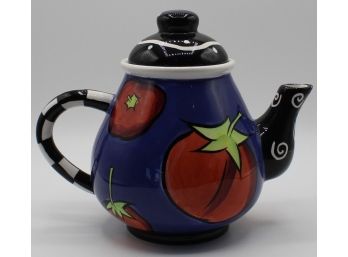 Lovely Hand Painted Teapot By Wilson & Louis (71)