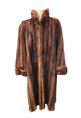 Vintage Genuine Mink Fur Coat