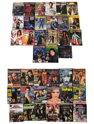 Collection Of 1990s Movie Magazines: X-Files, Stargate, Star Wars, Alien & More - #S1-2