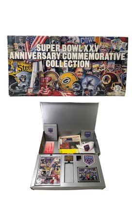 Super Bowl XXV Anniversary Commemorative Collection & Super Bowl XXV Stadium Giveaway - #S3-2