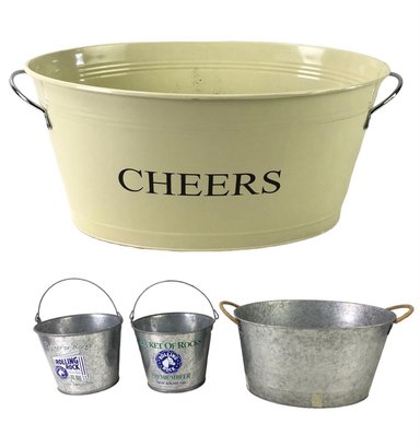 Collection Of Beer / Party Buckets - #S4-4