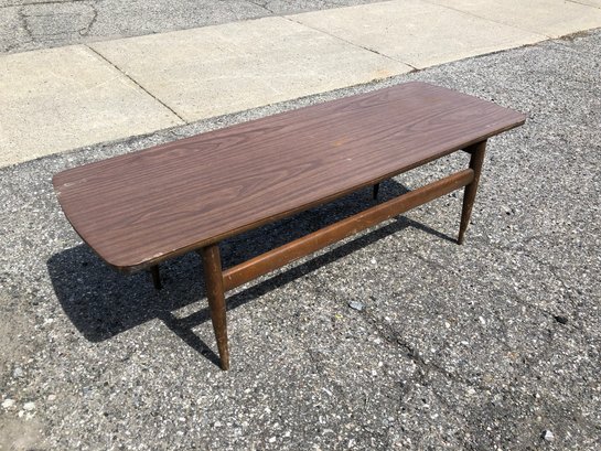 Mid-Century Modern Formica Top Cocktail Table - #BR