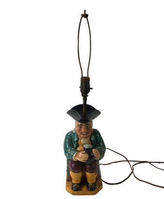 Shorter, England Toby Jug Table Lamp - #S10-3
