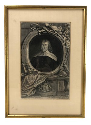 1737 Francis Earl Of Bedford Engraving By G. Vertue, London - #A10