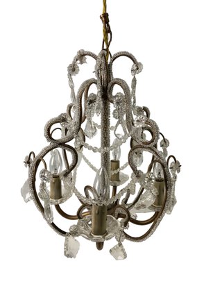 Petit French Beaded Chandelier - #S13-2