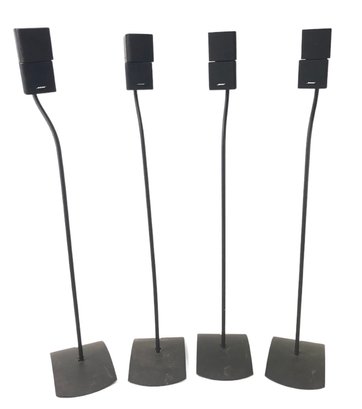 Bose Speakers & Stands (Set Of 4) - #S4-F