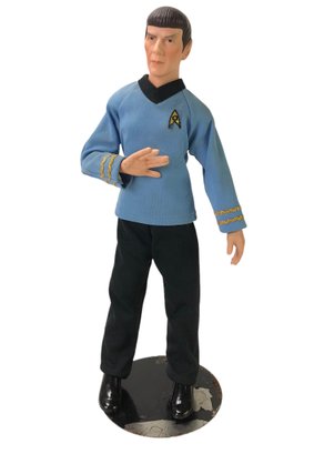 1988 Star Trek Mr. Spock Porcelain Figure By RJ Ernst Enterprises Inc. - #S10-2