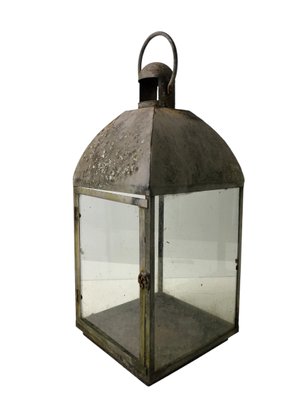 Vintage Metal Candle Lantern - #S1-5